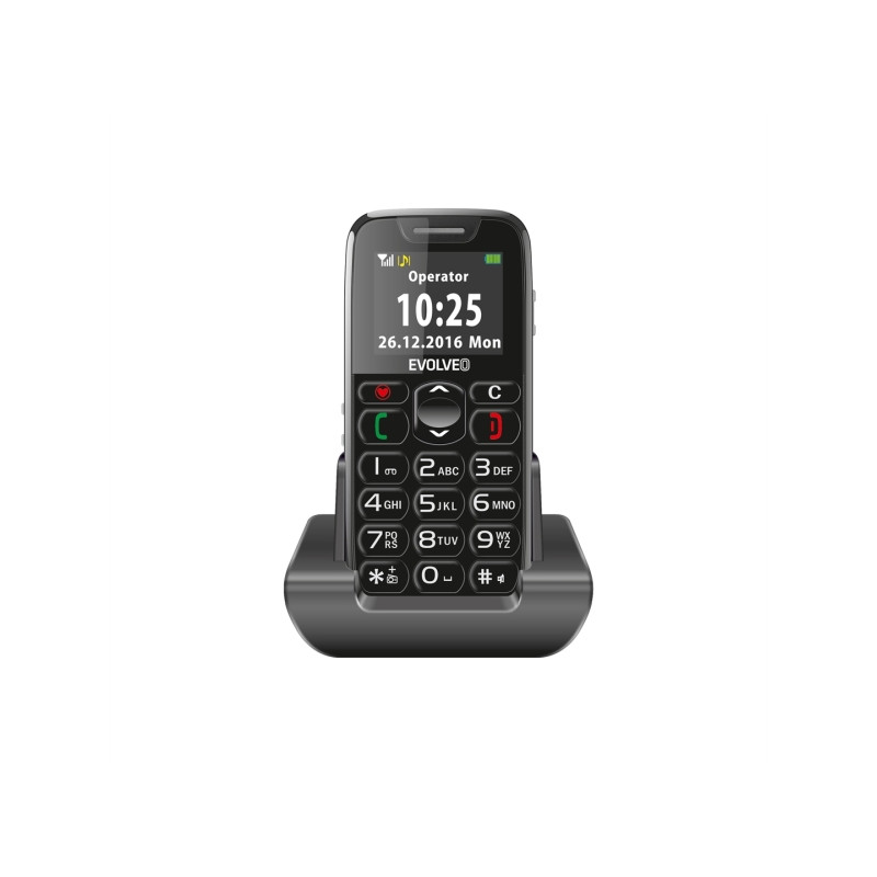 Evolveo Easyphone Ep Black Sgm Ep Bk