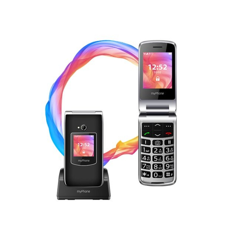 MyPhone Rumba 2 Black/Silver (5902983609483)