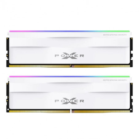 Silicon Power 32GB DDR5 5600MHz Kit(2x16GB) XPower Zenith RGB Gaming White (SP032GXLWU560FDH)