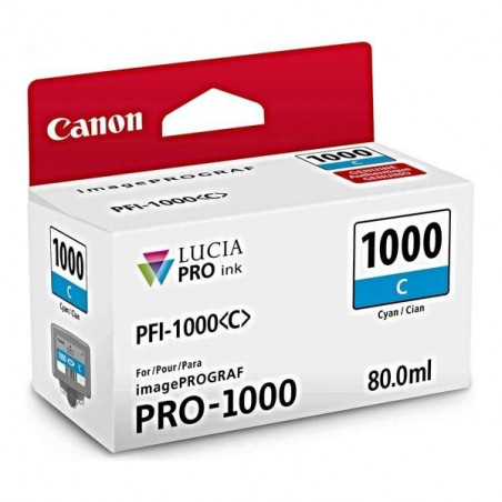 Canon PFI-1000 Cyan tintapatron (0547C001AA)