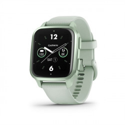 Garmin Venu Sq 2 Metallic Mint Aluminium Bezel with Cool...