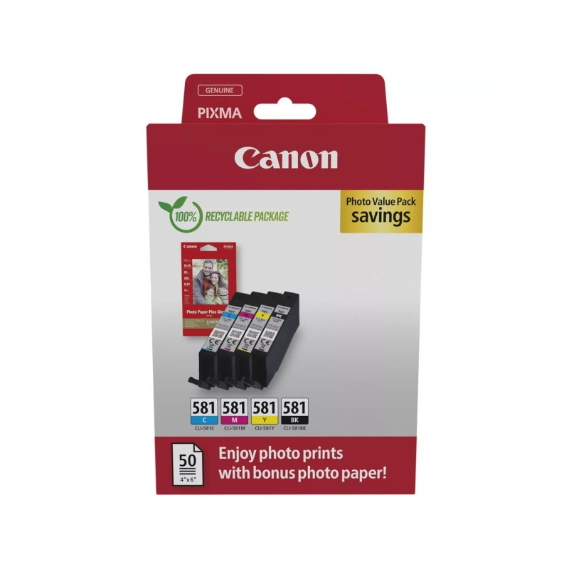 Canon CLI-581 Photo Multipack (2106C006)