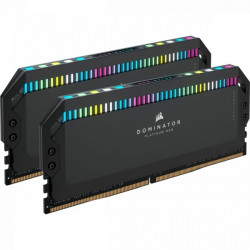 Corsair 64GB DDR5 5200MHz Kit(2x32GB) Dominator Platinum RGB Black (CMT64GX5M2B5200C40)