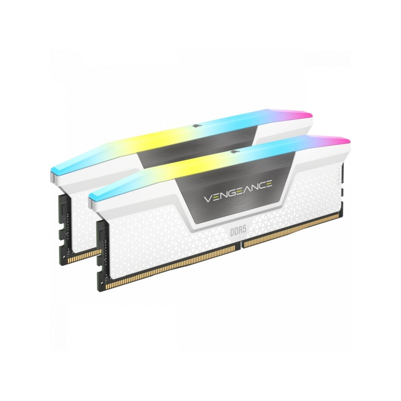 Corsair 32GB DDR5 5600MHz Kit(2x16GB) Vengeance RGB White (CMH32GX5M2B5600C36WK)