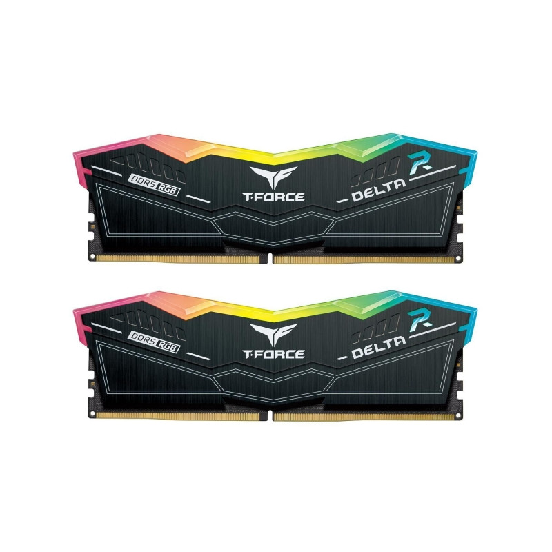 TeamGroup 32GB DDR5 7200MHz Kit(2x16GB) Delta RGB Black (FF3D532G7200HC34ADC01)