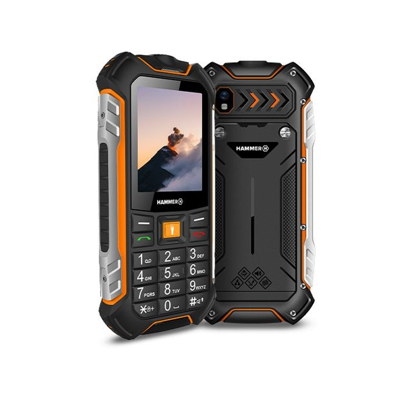 MyPhone Hammer Boost 256MB DualSIM Black/Orange (5902983617778)