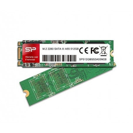 Silicon Power 512GB M.2 2280 A55 (SP512GBSS3A55M28) Silicon Power 512GB M.2 2280 A55 (SP512GBSS3A55M28)