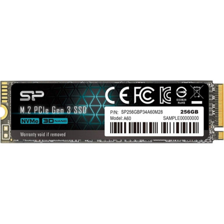 Silicon Power 256GB M.2 2280 NVMe P34A60 (SP256GBP34A60M28)