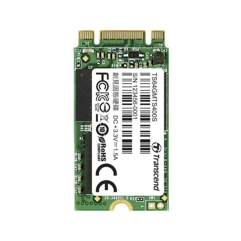 Transcend 64GB M.2 2242 400S (TS64GMTS400S)