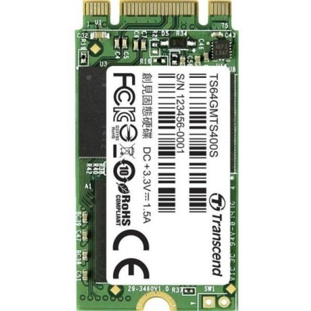 Transcend 64GB M.2 2242 400S (TS64GMTS400S)