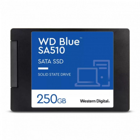 Western Digital 250GB 2,5" SATA3 SA510 Blue (WDS250G3B0A) Western Digital 250GB 2,5" SATA3 SA510 Blue (WDS250G3B0A)