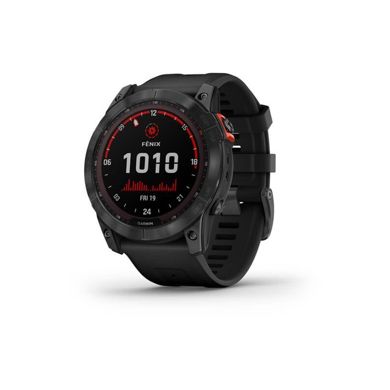 Garmin fenix 7X Solar Slate Grey with Black Band (010-02541-01)