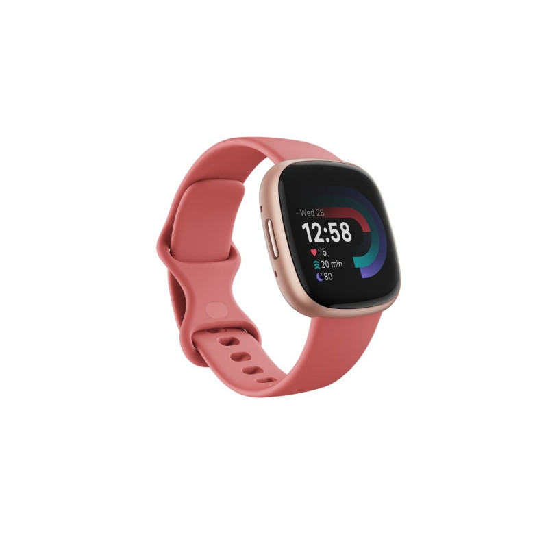 Fitbit Versa 4 Pink Sand/Copper Rose Aluminum (FB523RGRW)