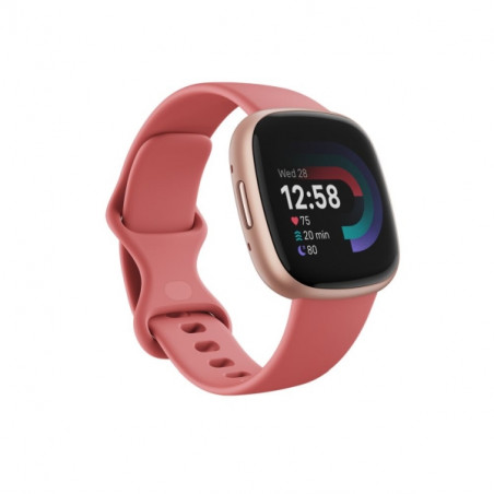 Fitbit Versa 4 Pink Sand/Copper Rose Aluminum (FB523RGRW)