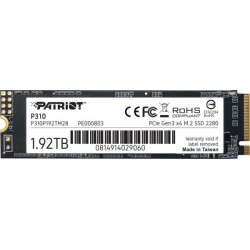 Patriot 1,92TB M.2 2280 NVMe P310 (P310P192TM28)