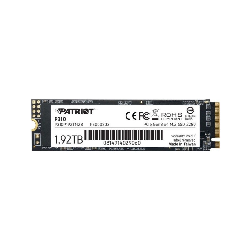 Patriot 1,92TB M.2 2280 NVMe P310 (P310P192TM28)