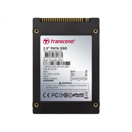 Transcend 128GB 2,5" PATA SD330 (TS128GPSD330) Transcend 128GB 2,5" PATA SD330 (TS128GPSD330)