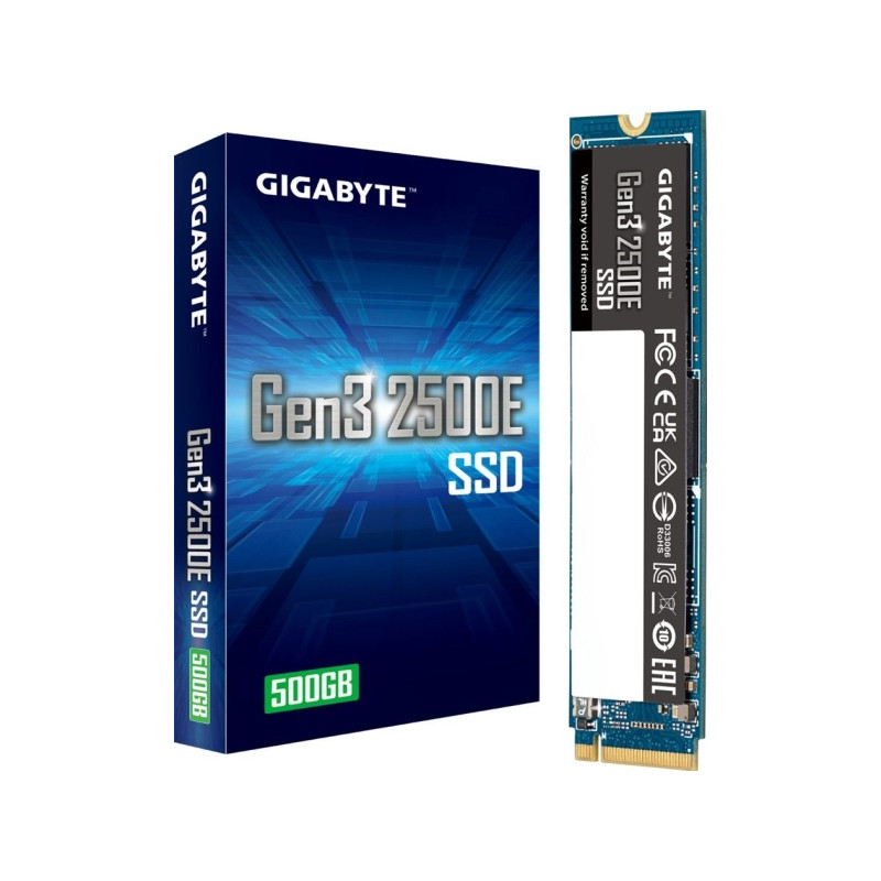 Gigabyte 500GB M.2 2280 NVME Gen3 2500E (G325E500G)