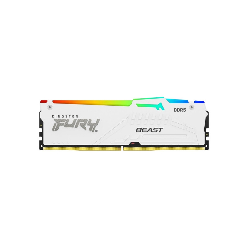 Kingston 16GB DDR5 5200MHz Fury Beast RGB White (KF552C40BWA-16)