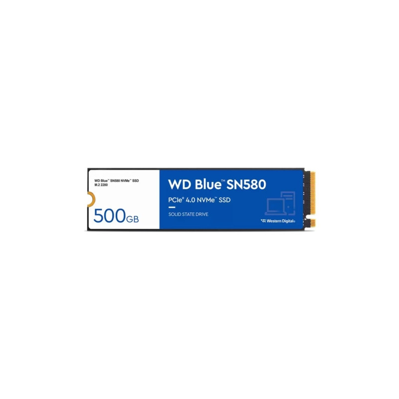 Western Digital 500GB M.2 2280 NVMe SN580 Blue (WDS500G3B0E)