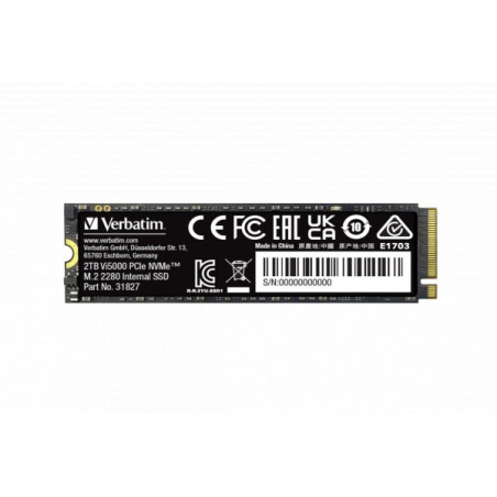 Verbatim 2TB M.2 2280 NVMe Vi5000 (31827)