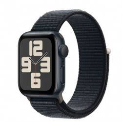 Apple Watch SE3 GPS 44mm Midnight Alu Case with Midnight Sport Loop (MREA3)