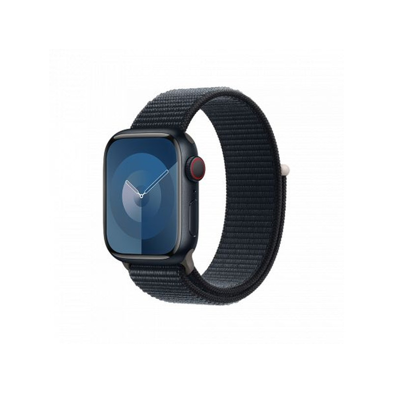 Apple Watch S9 Cellular 41mm Midnight Alu Case with Midnight Sport Loop (MRHU3)