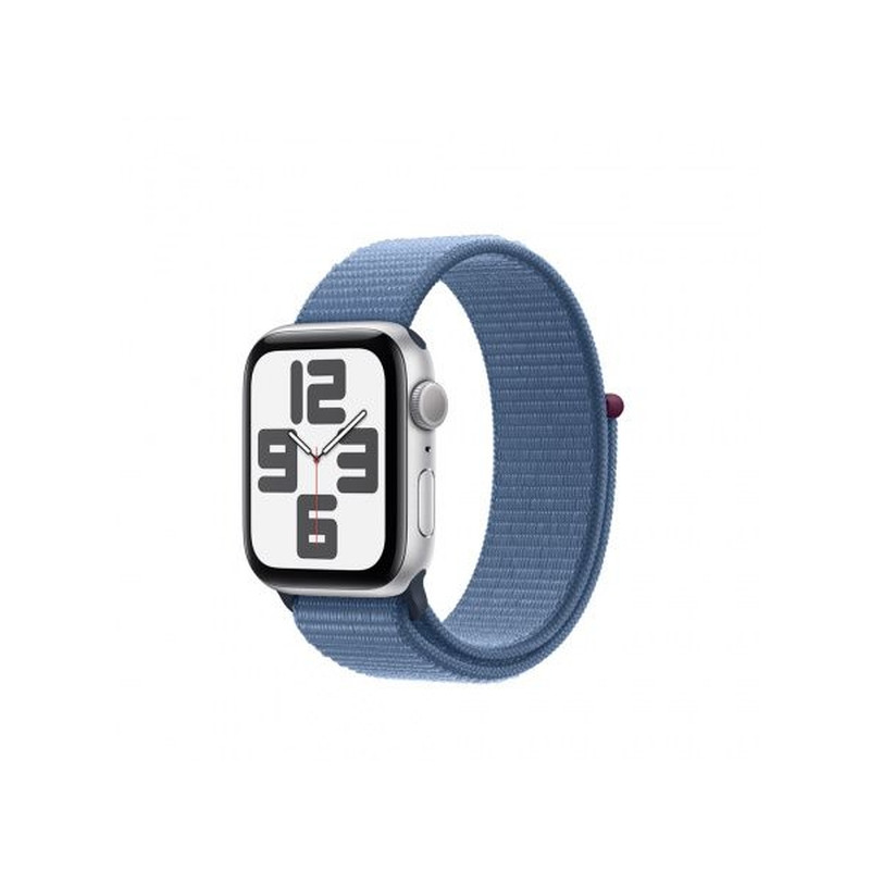 Apple Watch SE3 GPS 40mm Silver Alu Case with Winter Blue Sport Loop (MRE33)