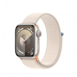 Apple Watch S9 GPS 41mm Starlight Alu Case with Starlight Sport Loop (MR8V3)