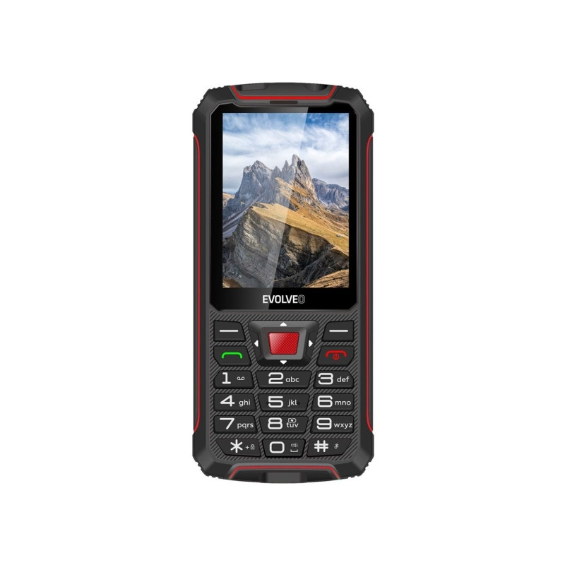Evolveo Strongphone W4 DualSIM Black/Red (SGM SGP-W4-BR)