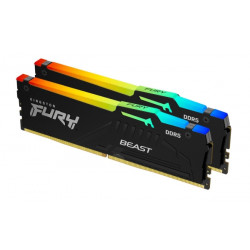 Kingston 16GB DDR5 6000MHz Kit(2x8GB) Fury Beast RGB XMP...