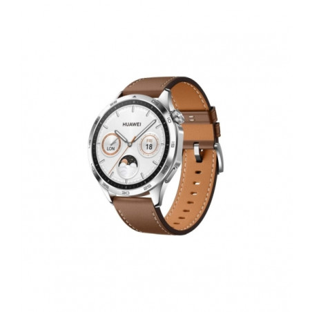 Huawei Watch GT 4 46mm Leather Strap Brown (55020BGW)
