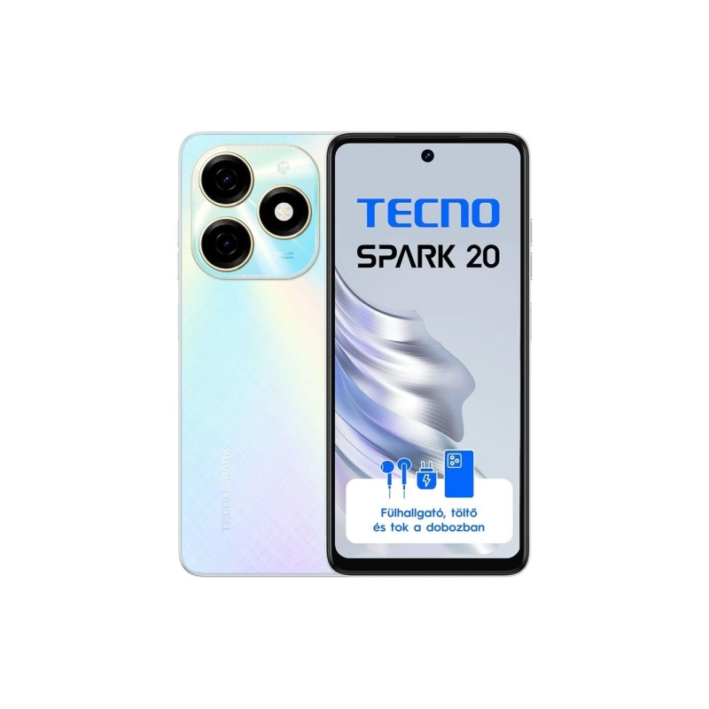 Tecno Spark 20 LTE 256GB DualSIM Cyber White (10050413)