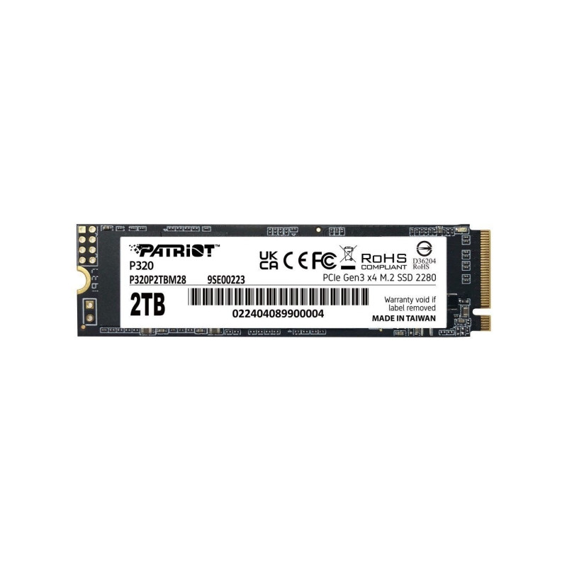 Patriot 2TB M.2 2280 NVMe P320 (P320P2TBM28)
