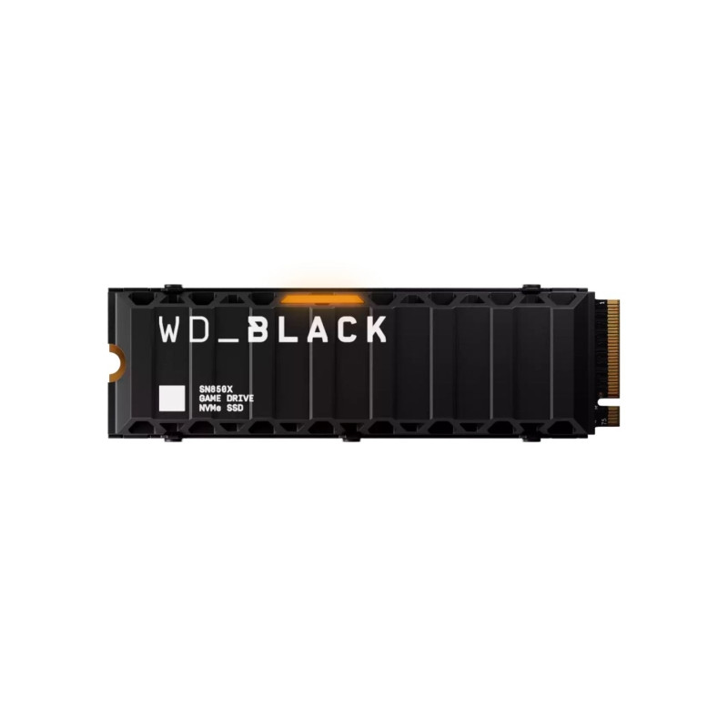 Western Digital 4TB M.2 2280 NVMe SN850X With Heatsink Black (WDS400T2XHE)