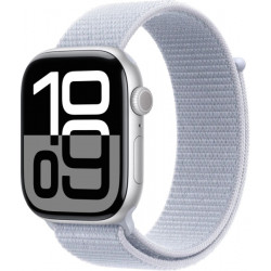 Apple Watch S10 GPS 42mm Silver Alu Case with Blue Cloud...