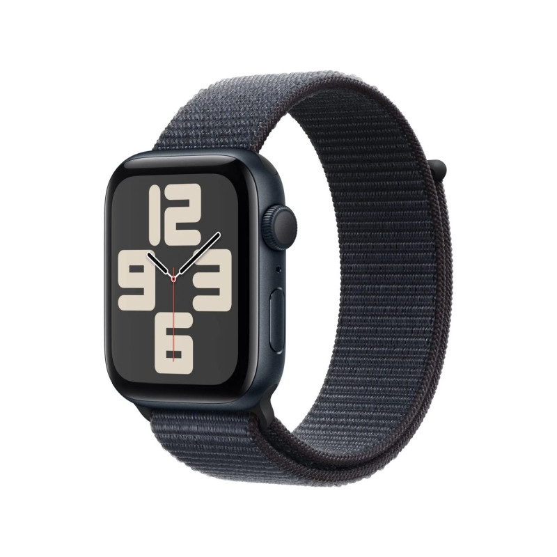 Apple Watch SE2 v3 GPS 44mm Midnight Alu Case with Ink Sport Loop (MXEP3)