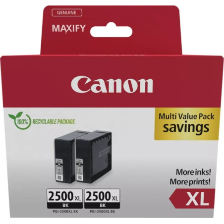 Canon PGI-2500XL Black Twin Pack (9254B011) Canon PGI-2500XL Black Twin Pack (9254B011)
