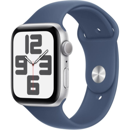 Apple Watch SE2 v3 GPS 44mm Silver Alu Case with Denim Sport Band M/L (MXER3) Apple Watch SE2 v3 GPS 44mm Silver Alu Case with Denim Sport Band M/L (MXER3)