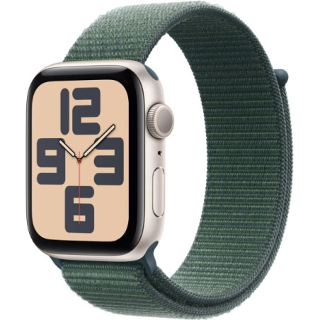 Apple Watch SE2 v3 GPS 44mm Starlight Alu Case with Lake Green Sport Loop (MXEW3) Apple Watch SE2 v3 GPS 44mm Starlight Alu Case with Lake Green Sport Loop (MXEW3)