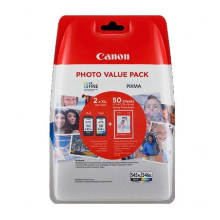 Canon PG-545XL/CL-546XL Combopack Photo Value Pack (8286B006AA)